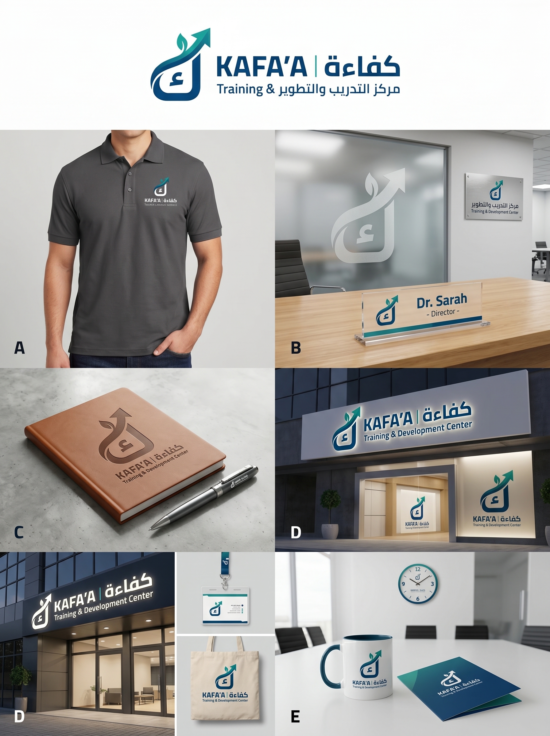 تطبيق الشعار داخل بيئة تدريبية